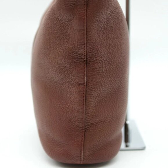 BURBERRY shoulder bag brown leather check authentic - Picture 5 of 16